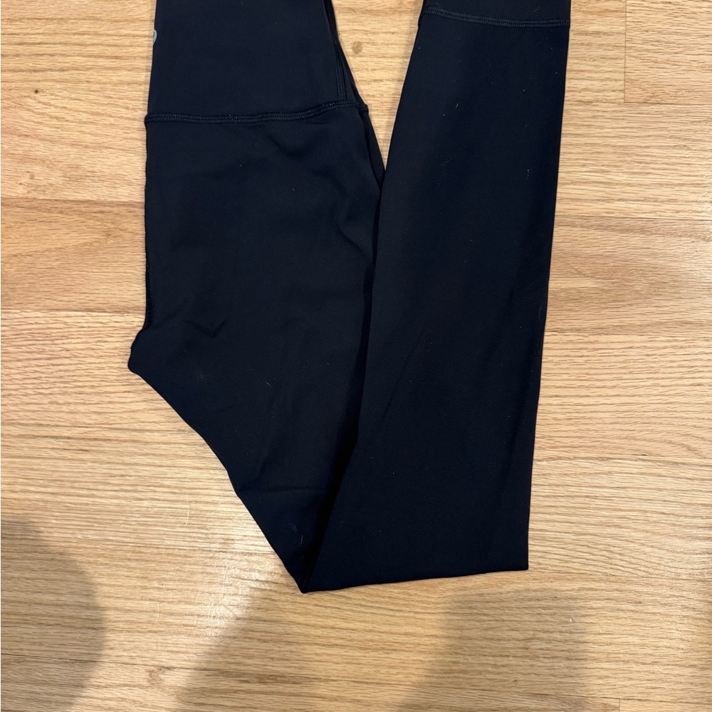 Lululemon Athletica Black Leggings Sleek Stretchy Design